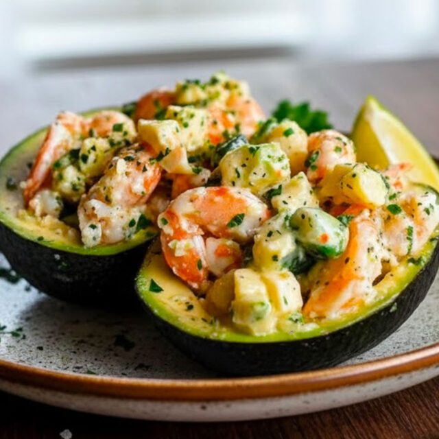 Cocktail avocat & crevettes